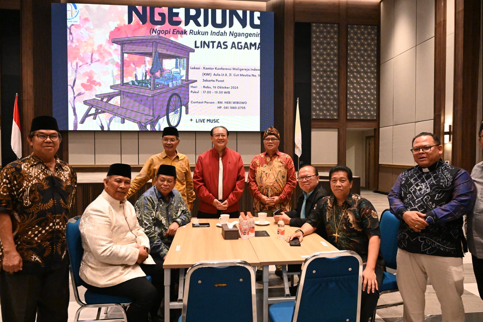 Undang Tokoh Agama Perkuat Kerukunan, Ngeriung Ajang Berdiskusi Serius Tapi Santai Undang Tokoh Agama Perkuat Kerukunan, Ngeriung Ajang Berdiskusi Serius Tapi Santai