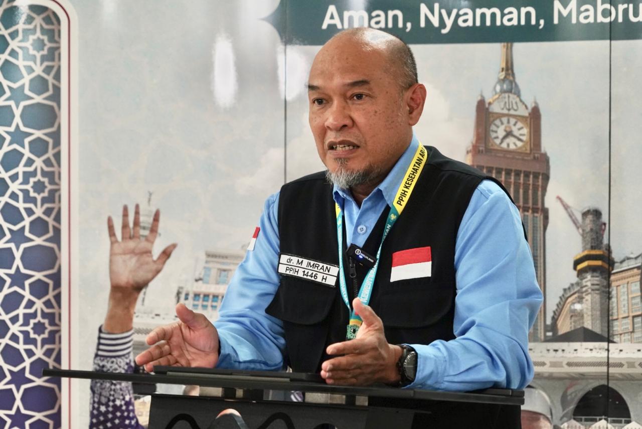 Cuaca Ekstrem di Makkah, Jamaah Diimbau Jaga Kesehatan Menjelang Puncak Haji Cuaca Ekstrem di Makkah, Jamaah Diimbau Jaga Kesehatan Menjelang Puncak Haji